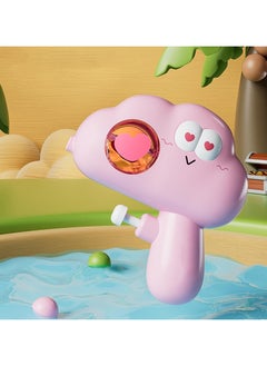 CMGTYYD Water Toy Sprinkler Small Water Sprayer With Cloud Shape,Portable Outdoor Toy For Beach, Swimming Pool Or Family Bathroom pink  - Image 2