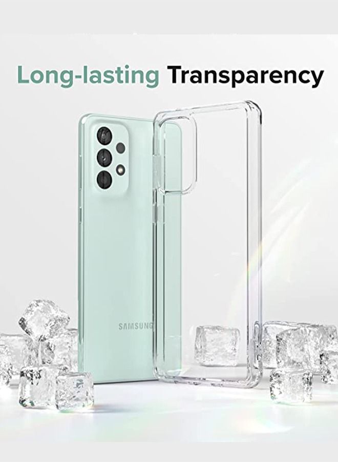 Anmula Samsung A73 Cover,Galaxy A73 Clear Case Transparent Flexible Shockproof Cover for Samsung Galaxy A73 5G,Crystal Clear - Image 3