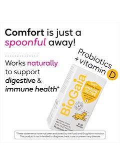 BioGaia Immune Active Baby Probiotic Drops + Vitamin D | for Babies & Toddlers 0-36 Months | Supports Digestive & Immune Health | Allergen, Dairy, Soy & Gluten Free | Backed by 30 Years of Research  - Image 2