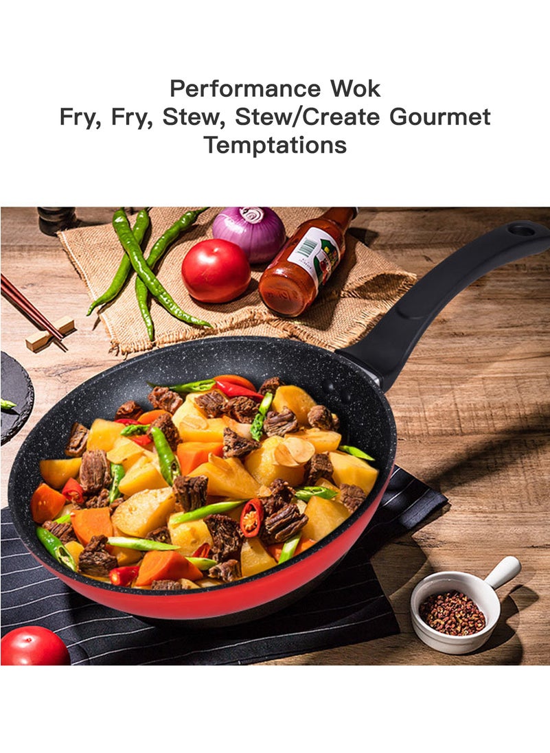 Sharpdo 5-Piece Cookware Set, Aluminum Pots And Pans Sets 18/24/30cm  - Image 3