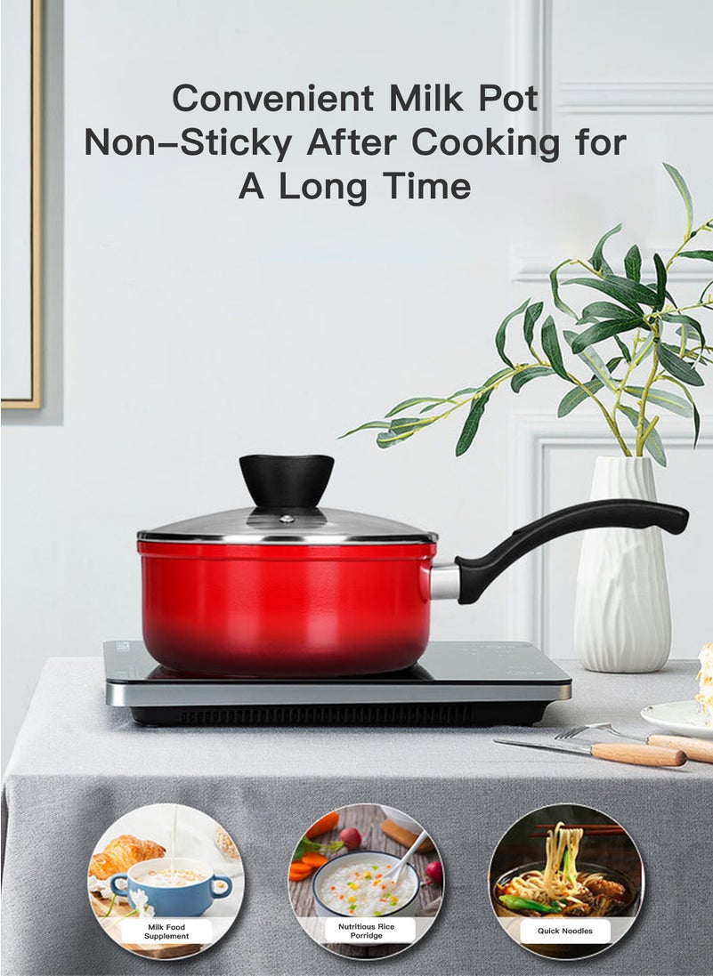 Sharpdo 5-Piece Cookware Set, Aluminum Pots And Pans Sets 18/24/30cm  - Image 4
