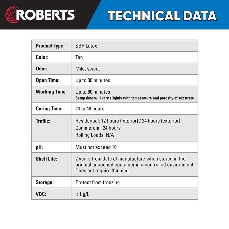 ROBERTS 6700-0 1 Quart Indoor/Outdoor Carpet/Artificial Turf Adhesive - Image 5