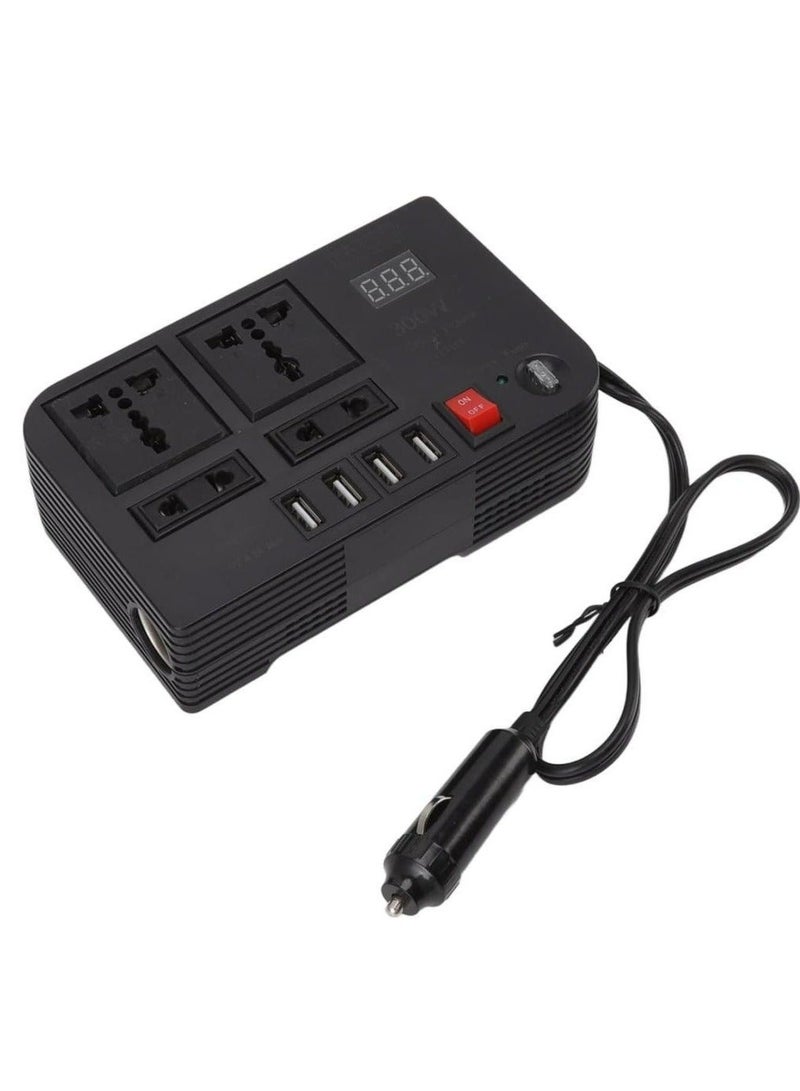 Denx Car Power Inverter 12v to 220v 300 power - Image 2