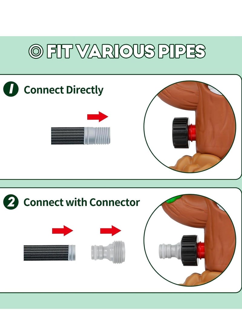 Excefore Water Sprinkler for Kids, Summer Outside Toys Backyard Games with 6 Wiggle Tubes, Summer Sprinkler Toy for Lawn Backyard Outside Water Game for 3 4 5 6 7 8 Year Old Boys Girls Gift - Image 4