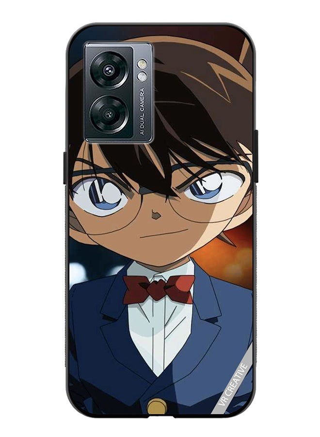 VR CREATIVE Protective Case Cover For Oppo A57 5G Detective Conan Character Design Multicolour - Image 1