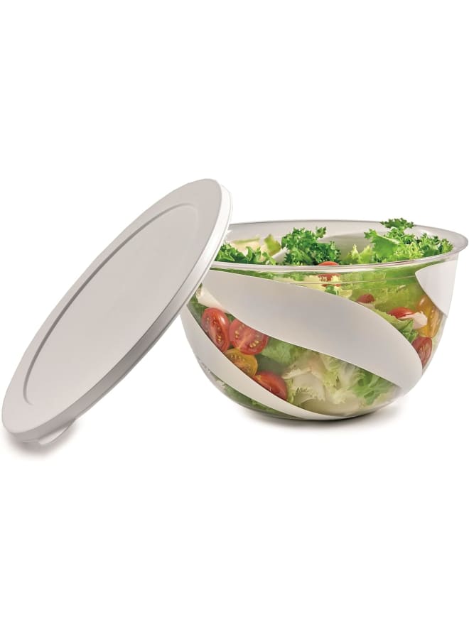 Snips Salad Bowl Set With Lids, 3L & 5L Combo Pack, Bpa-Free, Made In Italy - Image 3
