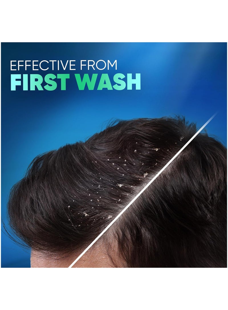 Head & Shoulders تنظيف عميق لفروة الرأس الحاكة الشديدة، شامبو مضاد للقشرة، خالي من السيليكون والبارابين والبارافين - Image 5