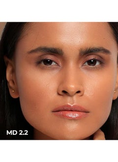 Ruby's Organics Ruby's Organics Liquid Foundation for Face Makeup - Waterproof, Full Coverage Blendable, Long Lasting, Matte Finish and Poreless, Normal to Oily Skin, Vegan, Paraben and Silicon-Free, Shade M02.2, 30 ml  - Image 2