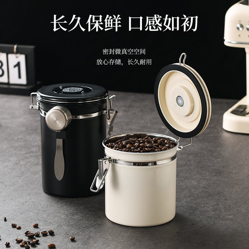 304 Stainless Steel Sealed Can, Coffee Can, Milk Powder Can, Tea Can, Cat Food, Dried Fruit, Coffee Bean Preservation Can, Storage Can - Image 3