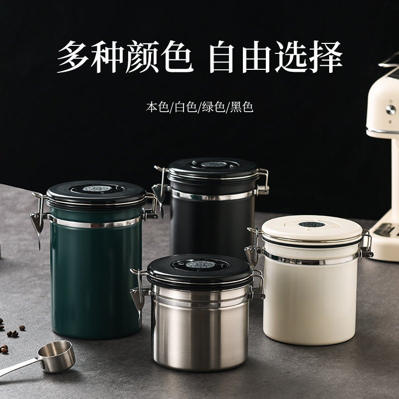 304 Stainless Steel Sealed Can, Coffee Can, Milk Powder Can, Tea Can, Cat Food, Dried Fruit, Coffee Bean Preservation Can, Storage Can - Image 2