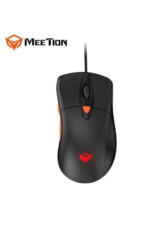 ميشين مجموعة ألعاب ميتيون C505: ماوس، لوحة مفاتيح، وسماعة رأس ستيريو مع لوحة ماوس، منفذ 3.5 ملم/USB، ميكروفون، لوحة مفاتيح متعددة الوسائط USB بإضاءة خلفية ملونة، ماوس ألعاب بدقة تصل إلى 3200 نقطة في البوصة مع إضاءة خلفية متغيرة. - Image 5