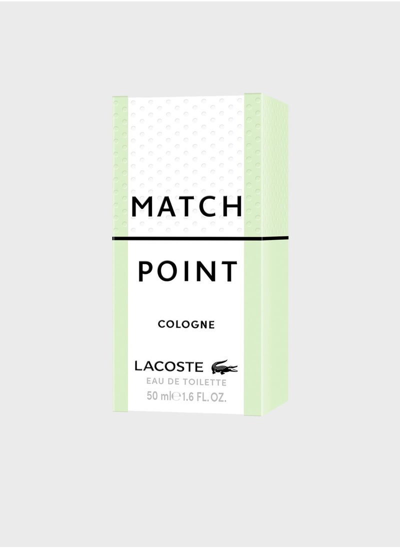 LACOSTE - Lacoste Match Point Cologne Eau De Toilette 50ml - Image 1
