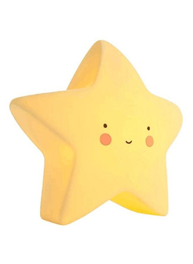 NIBEMINENT Star Shaped LED Night Lamp Yellow - Image 1