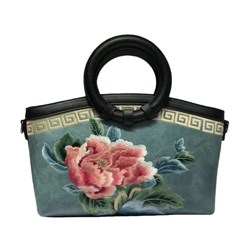 Bags For Women 2025 Retro Chinese Style Embroider With Cheongsam Hand-Held Crossbody Shoulder Bag For Women Jumei 298726 - Image 1