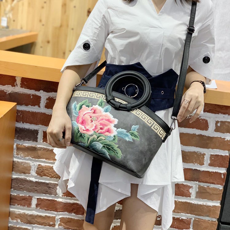 Bags For Women 2025 Retro Chinese Style Embroider With Cheongsam Hand-Held Crossbody Shoulder Bag For Women Jumei 298726 - Image 3