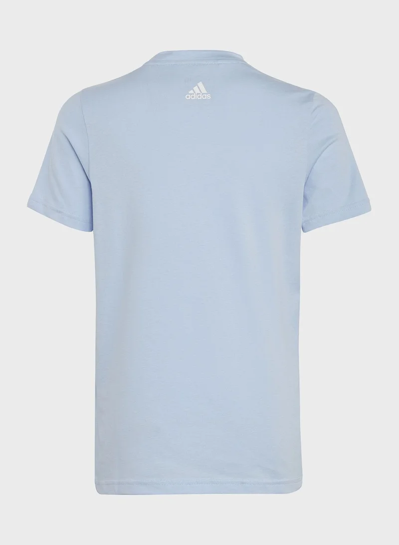 Adidas Kids Essential Linear Logo T-Shirt