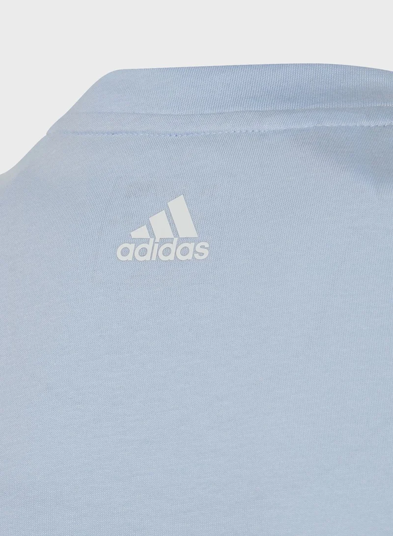 Adidas Kids Essential Linear Logo T-Shirt