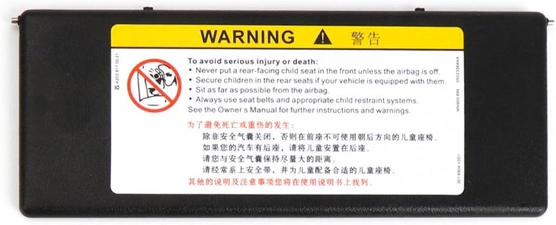 Wivplex Car Sunvisor Vanity Mirror Cover - Image 1