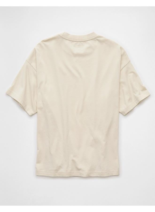 American Eagle AE Oversized Graphic T-Shirt - Image 2