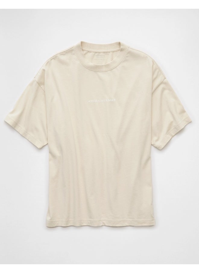 American Eagle - AE Oversized Graphic T-Shirt - Image 1