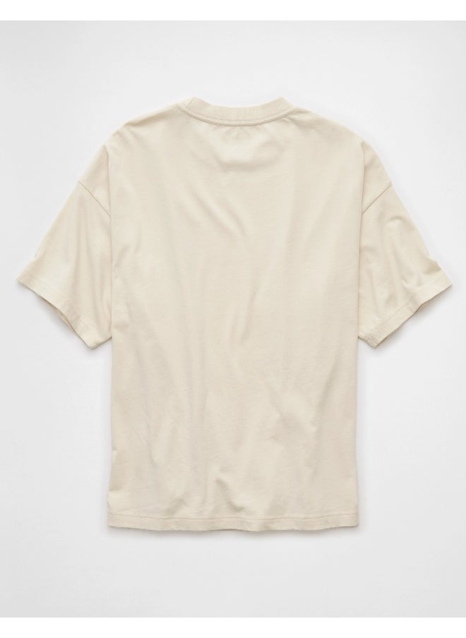 American Eagle - AE Oversized Graphic T-Shirt - Image 1