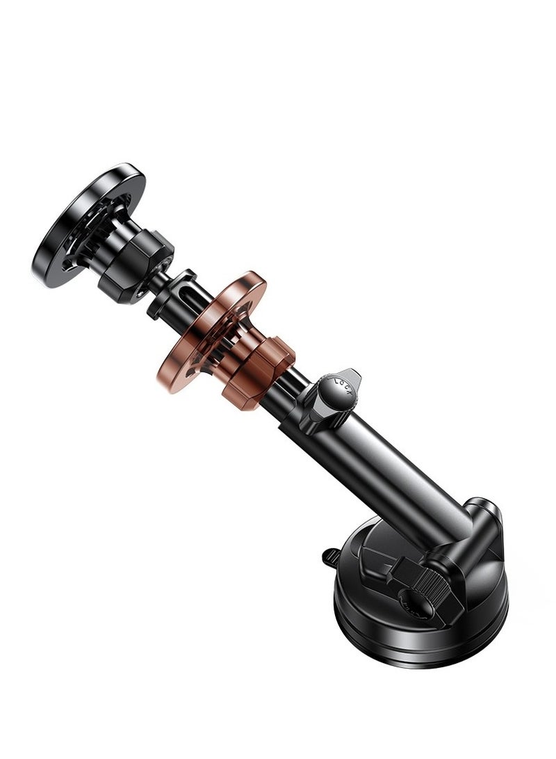 Yesido C158 2 in 1 Magnetic Ring Car Dashboard Air Vent Phone Holder (Black) - Image 1