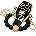 RFSRZ Fits for Mercedes Benz Key Fob Cover Soft TPU Keys Case Protector Compatible with Mercedes Benz C E S M CLS CLK G Class Keyless Smart Car Accessories with Bracelet Key Holder Black - Image 2