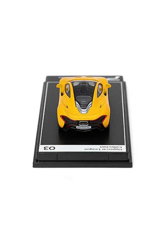 PosterCars PosterCars - 1:64 Scale McLaren P1 (Volcano Yellow) Hypercar League Collection  - Image 3
