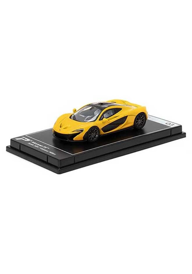 PosterCars بوستر سيارات - مقياس 1:64 ماكلارين P1 (أصفر بركاني) مجموعة سيارات هايبركار - Image 1