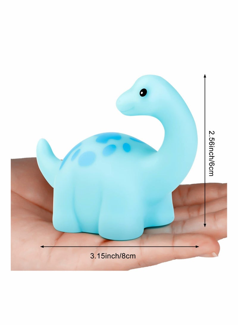 KASTWAVE Dinosaur Bath Toys Light-Up 6 Packs Floating Bath Toys Set for Baby Toddlers Kids in Birthday Shower Pool Bath Toys Boys Girls Children Preschool Bathtub Bathroom - Image 5