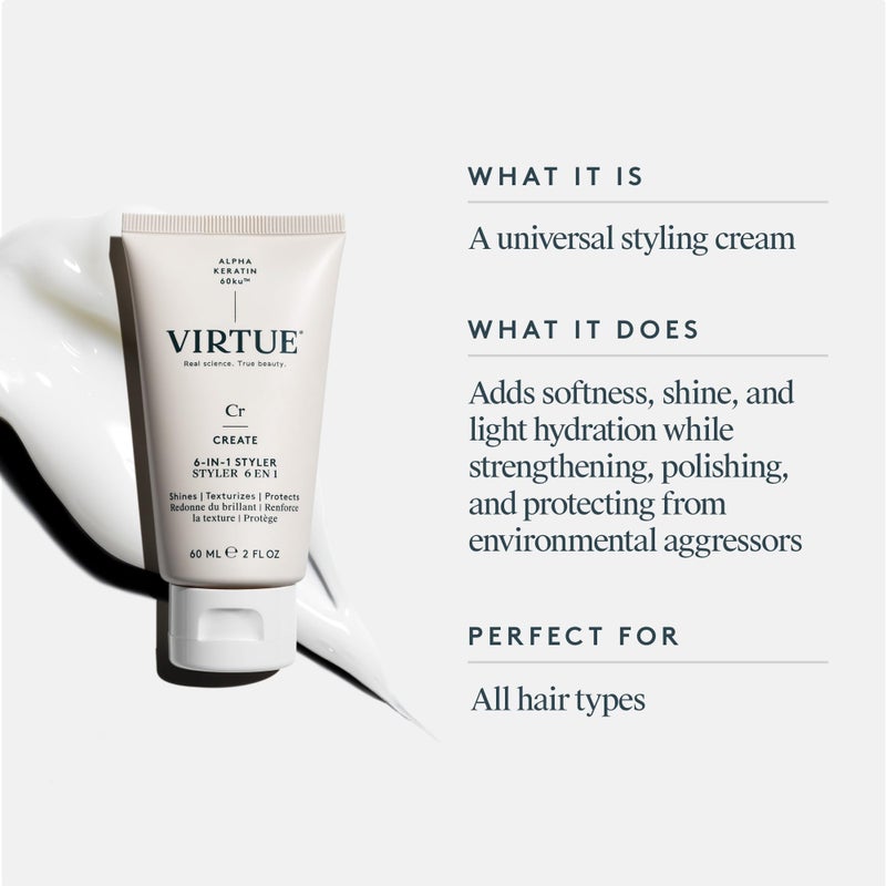 Virtue 6-in-1 Hair Styler, Styling Cream - Image 2