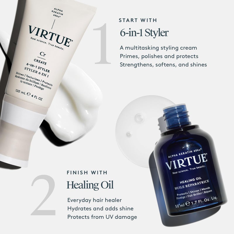 Virtue 6-in-1 Hair Styler, Styling Cream - Image 4