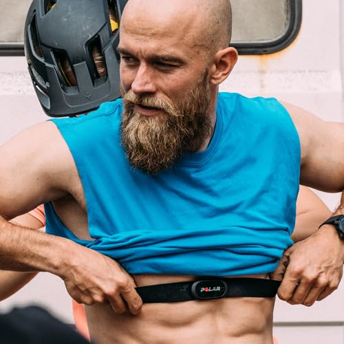 Polar H10 Heart Rate Monitor Chest Strap ANT Bluetooth Waterproof HR Sensor for Men and Women Red MXXL - Image 3