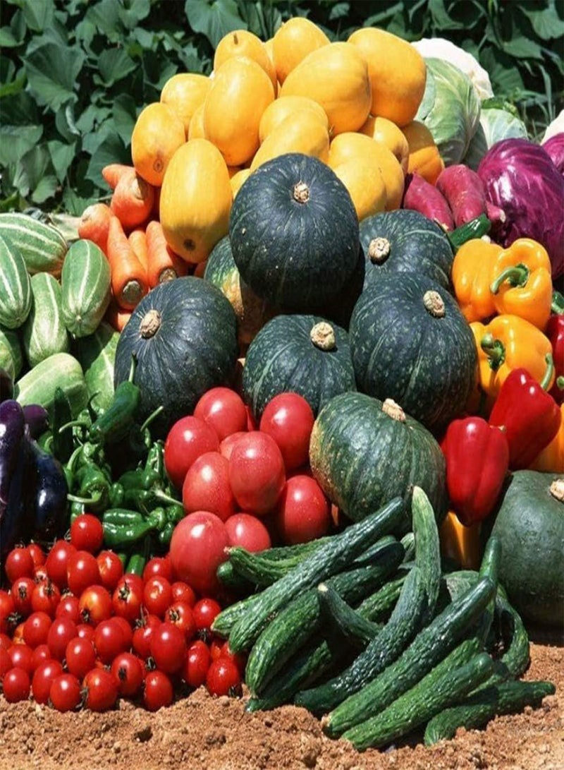 جي جوت 1500 قطعة من بذور الفاكهة المختلطة من إيجرو، 30 نوعًا، بذور أشجار الفاكهة العضوية، فاكهة مسكرة حلوة، زراعة داخلية في الدفيئات الزراعية - Image 2