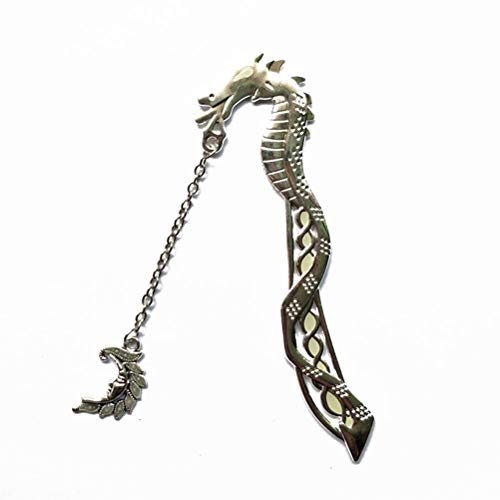 Mshion Metal Bookmarks with Chain,Unique Glow in The Dark Bookmark,Inspirational Book Markers for Book Lovers Delicate Gifts - Image 2