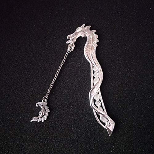 Mshion Metal Bookmarks with Chain,Unique Glow in The Dark Bookmark,Inspirational Book Markers for Book Lovers Delicate Gifts - Image 3
