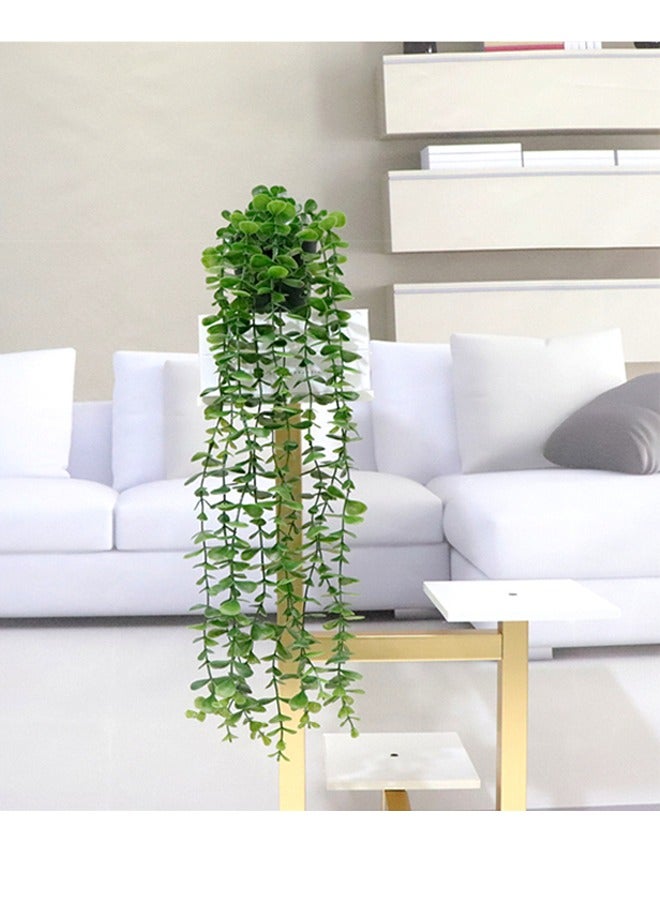 هوب زوزا نباتات الأوكالبتوس الاصطناعية المعلقة في أواني - Image 2