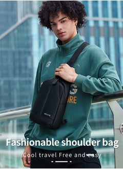 Golden Wolf GXB00737 Casual Shoulder Chest Anti-theft Waterproof Hand CrossBags  - Image 2