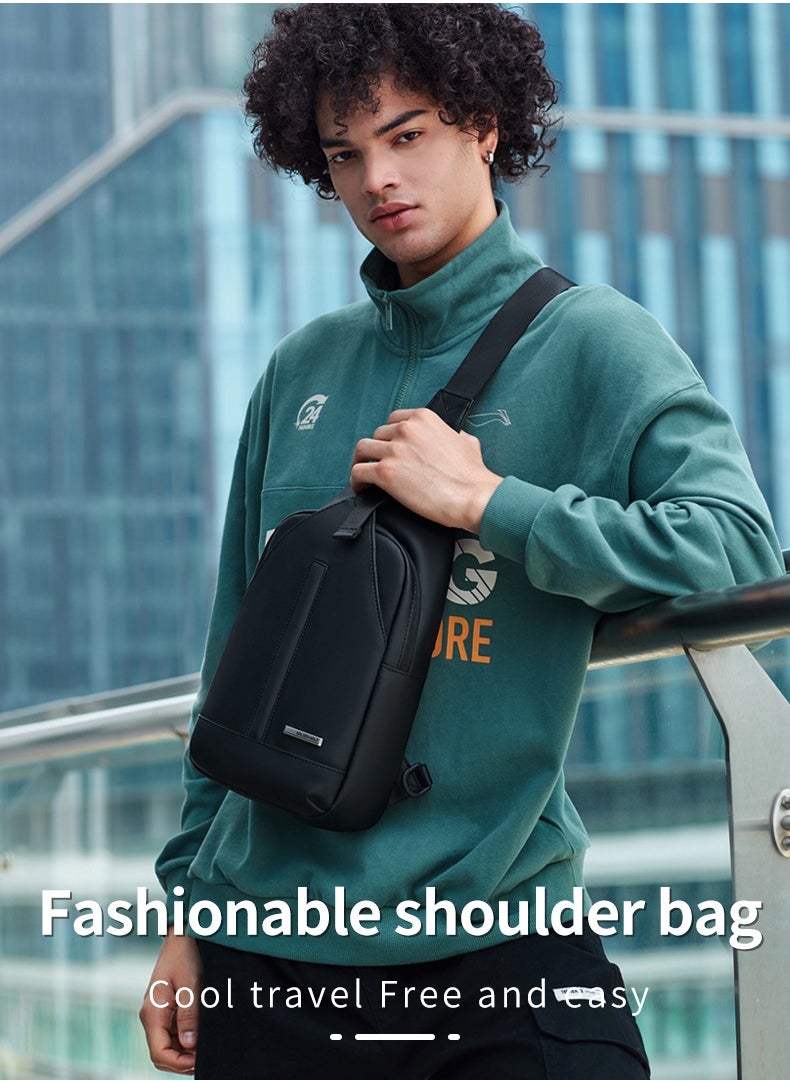 Golden Wolf GXB00737 Casual Shoulder Chest Anti-theft Waterproof Hand CrossBags  - Image 2