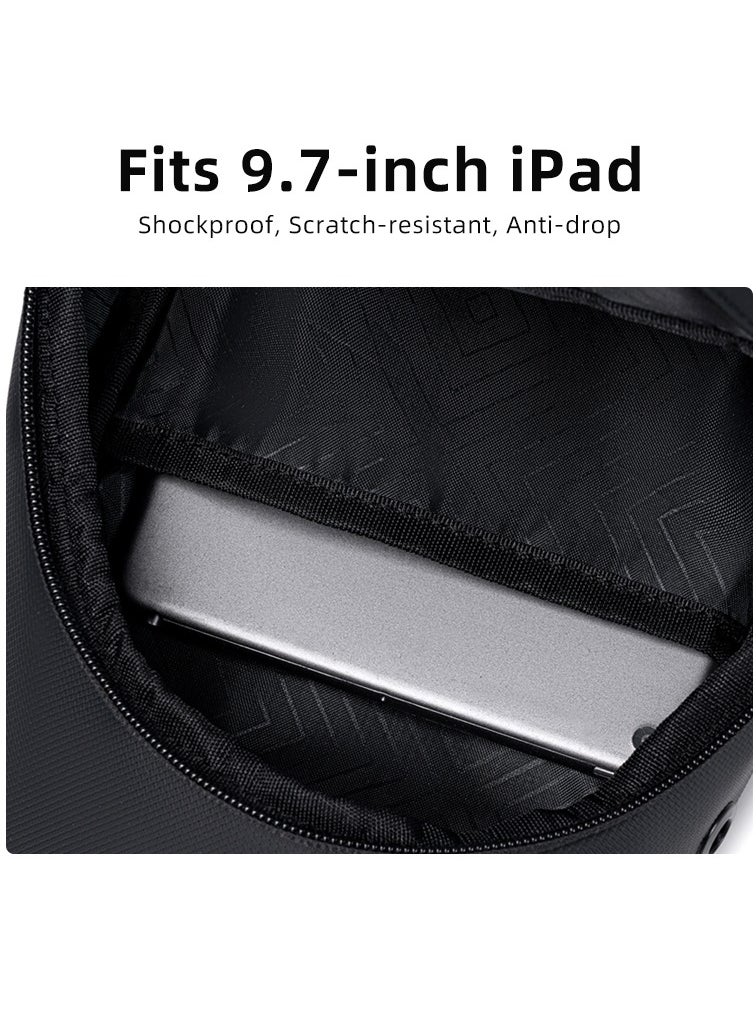 Golden Wolf GXB00737 Casual Shoulder Chest Anti-theft Waterproof Hand CrossBags  - Image 4