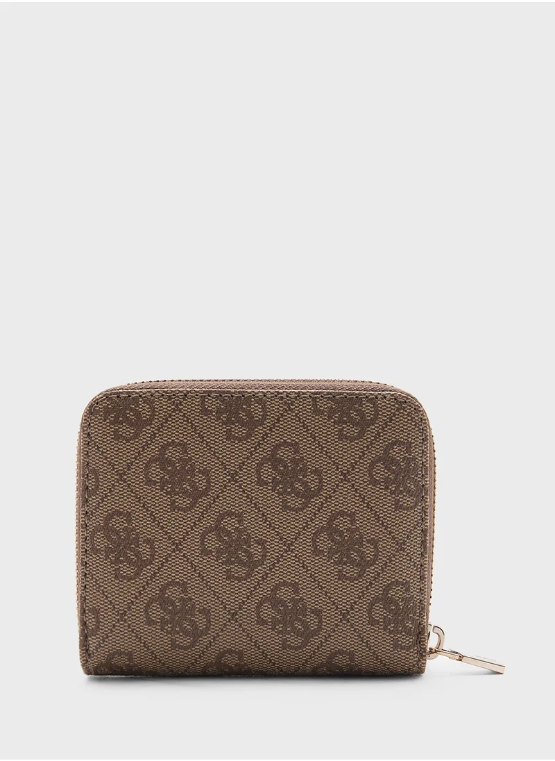 GUESS Laurel Slg Small Zip Around Wallet