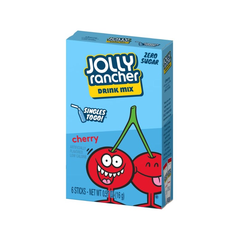 SINGLES TO GO! Jolly Rancher SINGLES TO GO! Cherry, 6 boxes with 6 packets each - 36 total servings - Image 2