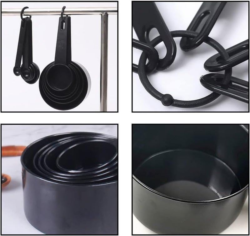 ToolHouse 10 Piece Measuring Cups Set, Stackable and Nesting Measuring Cups, Easy-to-Read Measurement Markings, for Dry and Liquid Ingredients for Kitchen - Image 5