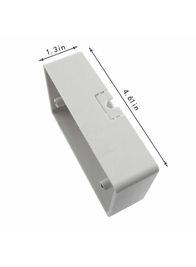 Maxmoral 1-Pack Surface Mounted Switch Socket Backbox with Single Gang Mount Panel - Image 5