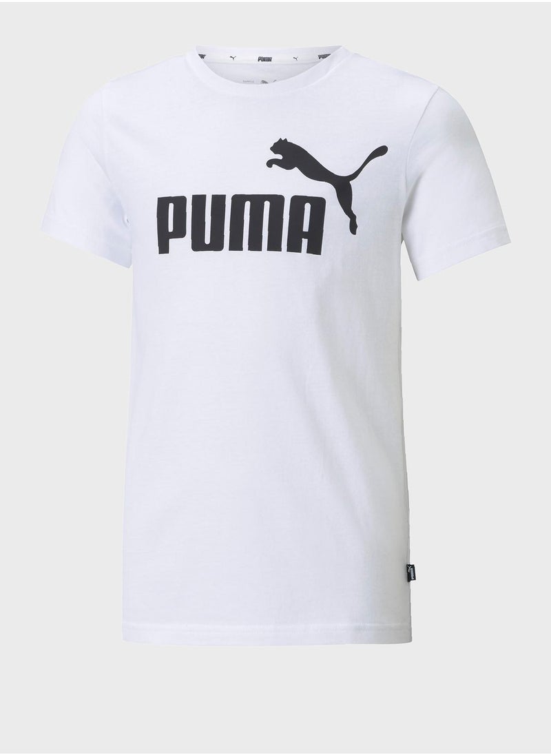 PUMA - Kids Essential Logo T-Shirt - Image 1