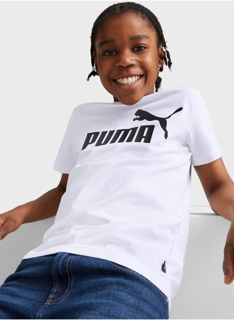 PUMA - Kids Essential Logo T-Shirt - Image 1
