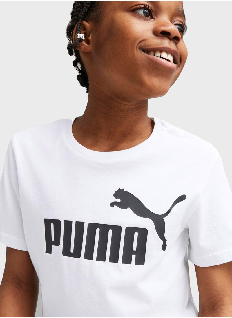 PUMA - Kids Essential Logo T-Shirt - Image 1