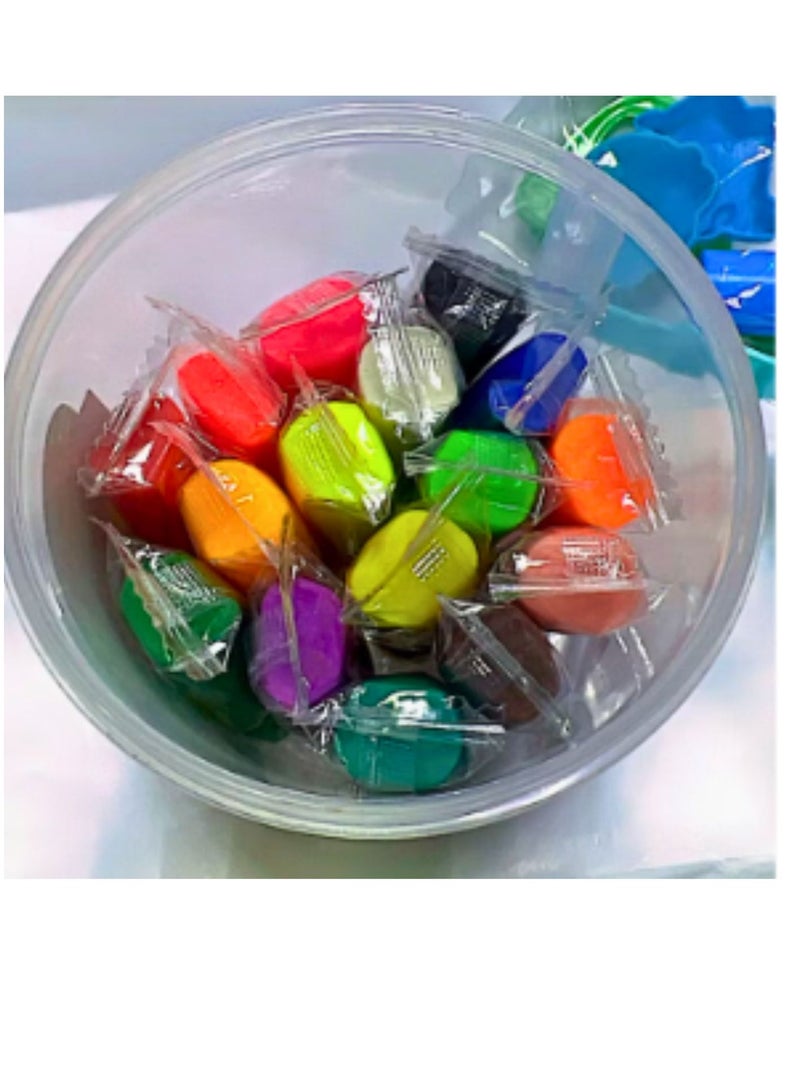 Flamingo Play Dough Modeling Clay Set Multicolor Pack Of 12 - Image 2