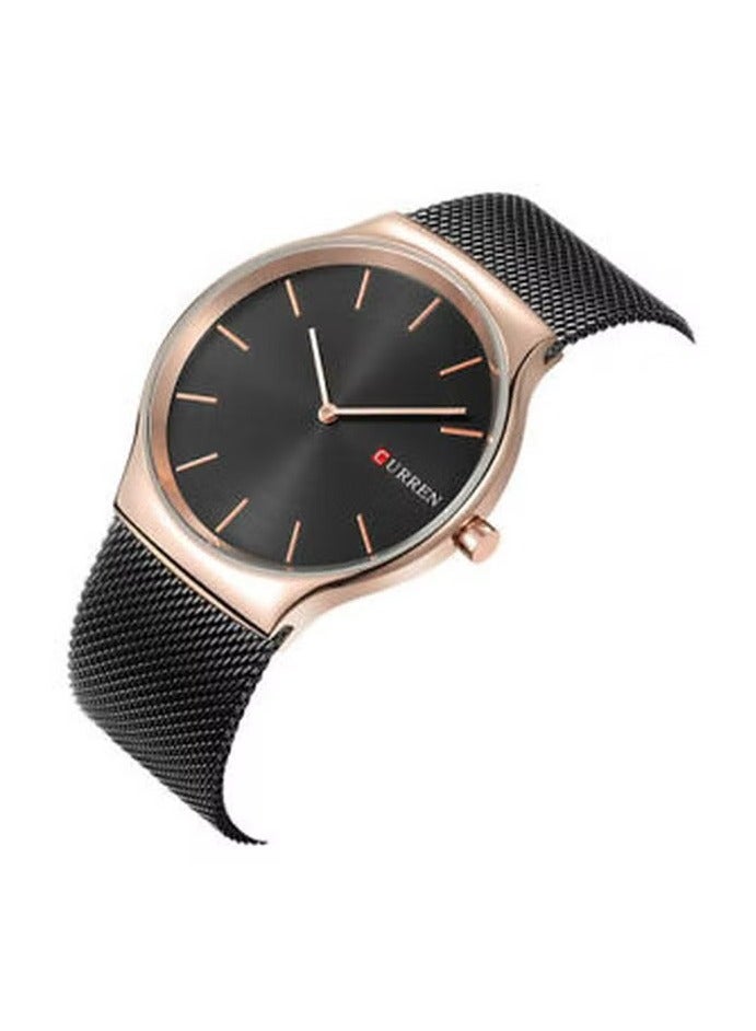 CURREN CURREN 8256 Masculino Luxury Brand Fashion Simple Business Men Watches Full Steel Quartz Men's Wristwatch Montre Homme - Image 2