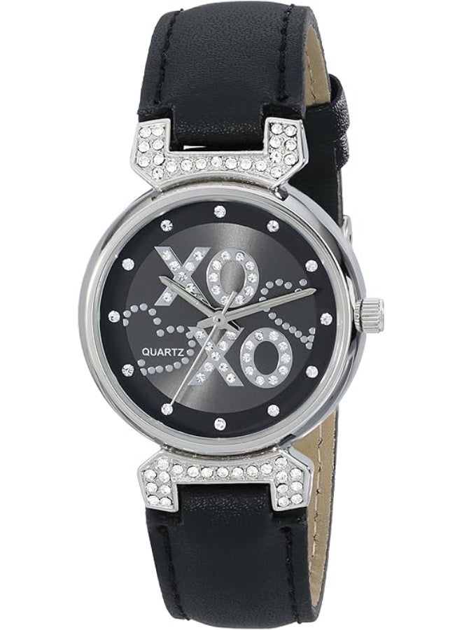 XOXO Womens Quartz Watch, Analog Display and Leather Strap XO3063 - Image 1